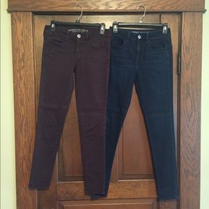Bundle of 2 American Eagle Leggings/Jeggings